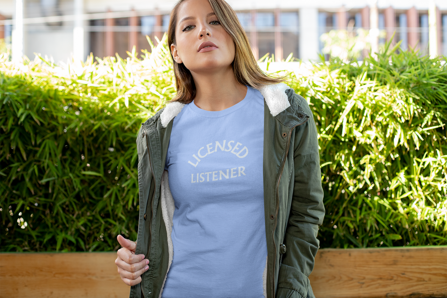 Licensed Listener T-Shirt – Mental Health Support Tee for Empaths & Good Listeners