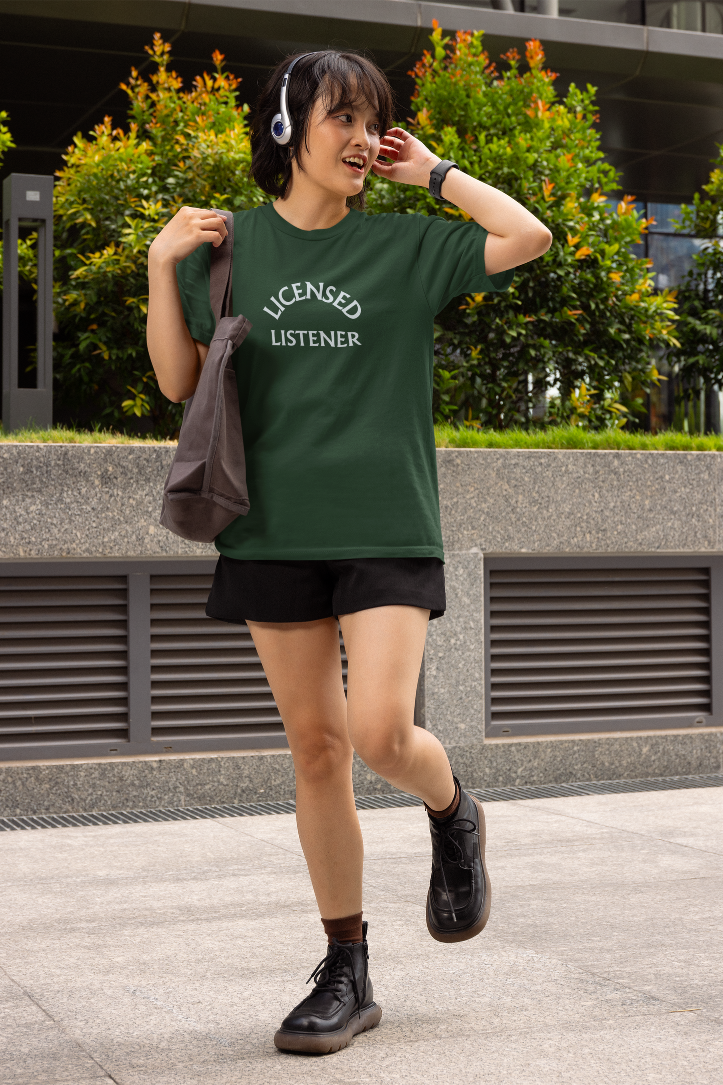 Licensed Listener T-Shirt – Mental Health Support Tee for Empaths & Good Listeners