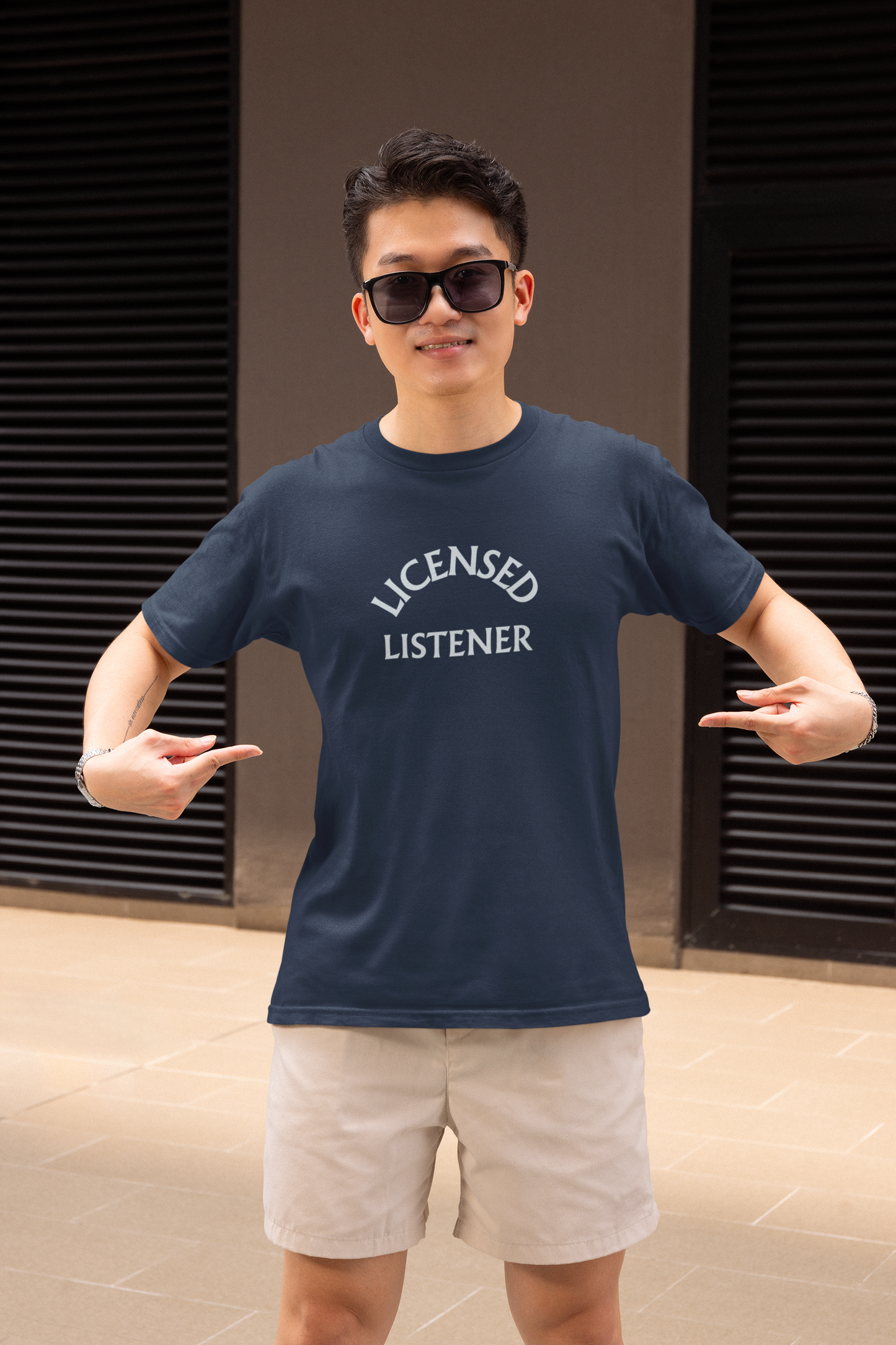 Licensed Listener T-Shirt – Mental Health Support Tee for Empaths & Good Listeners