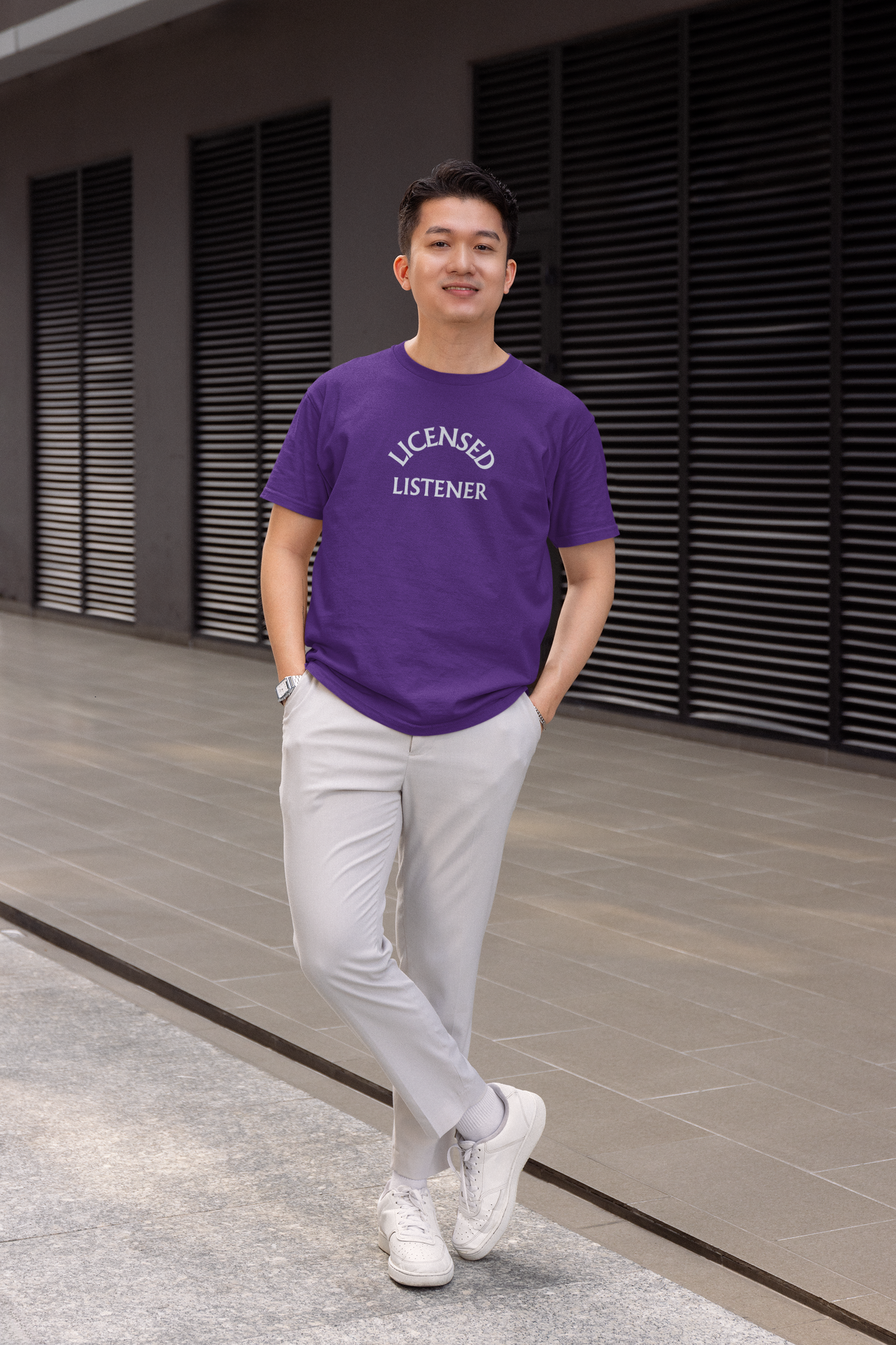 Licensed Listener T-Shirt – Mental Health Support Tee for Empaths & Good Listeners